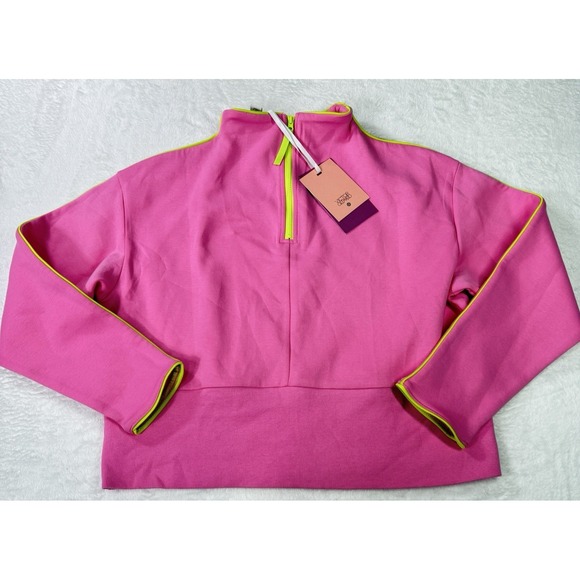 Victor Glemaud X Target Tops - Victor Glemaud X Target Cropped Pullover Sweatshirt Womens Medium Pink NWT